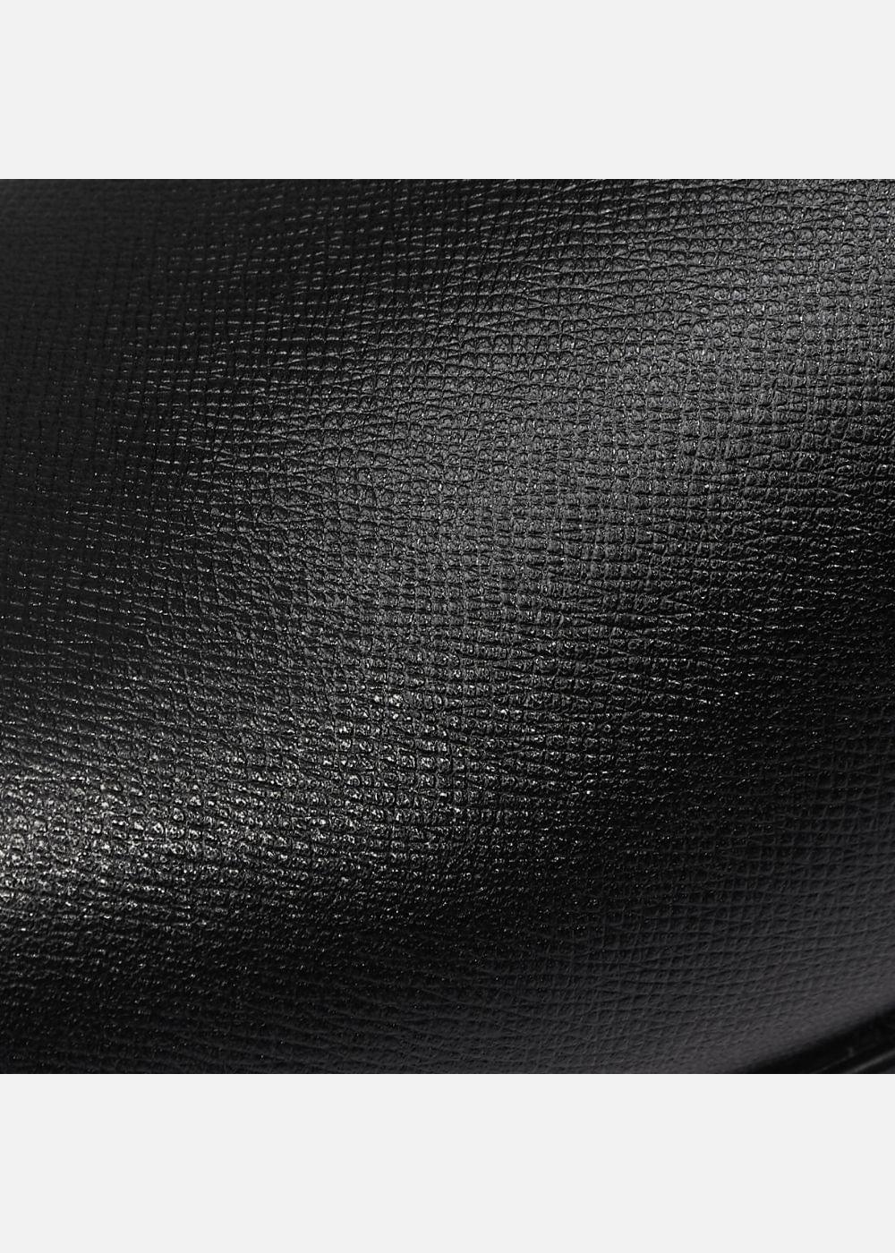 Giày Tây Oxford Real Leather 04 Đen - YaMe.vn