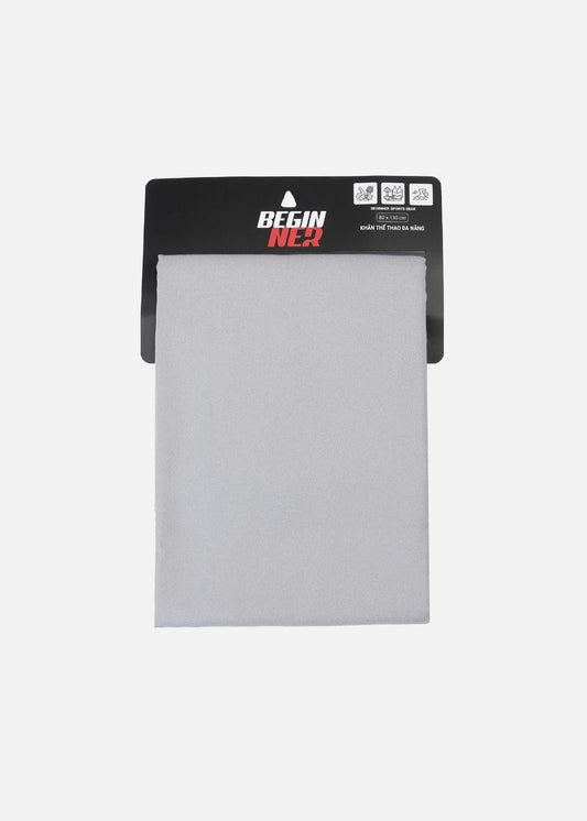 Khăn Thể Thao Microfiber Siêu Mềm Mỏng Nhẹ (80x130) BG 12 Xám - YaMe.vn