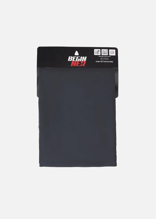 Khăn Thể Thao Microfiber Siêu Mềm Mỏng Nhẹ (80x130) BG 12 Xám Đậm - YaMe.vn
