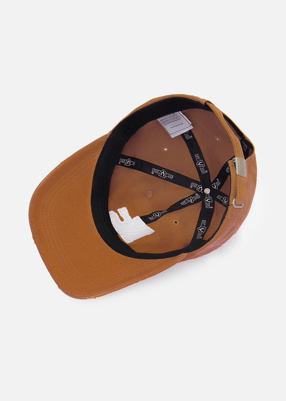Nón Baseball Cap Kaki Đứng Form NS M141 Cam Đậm - YaMe.vn