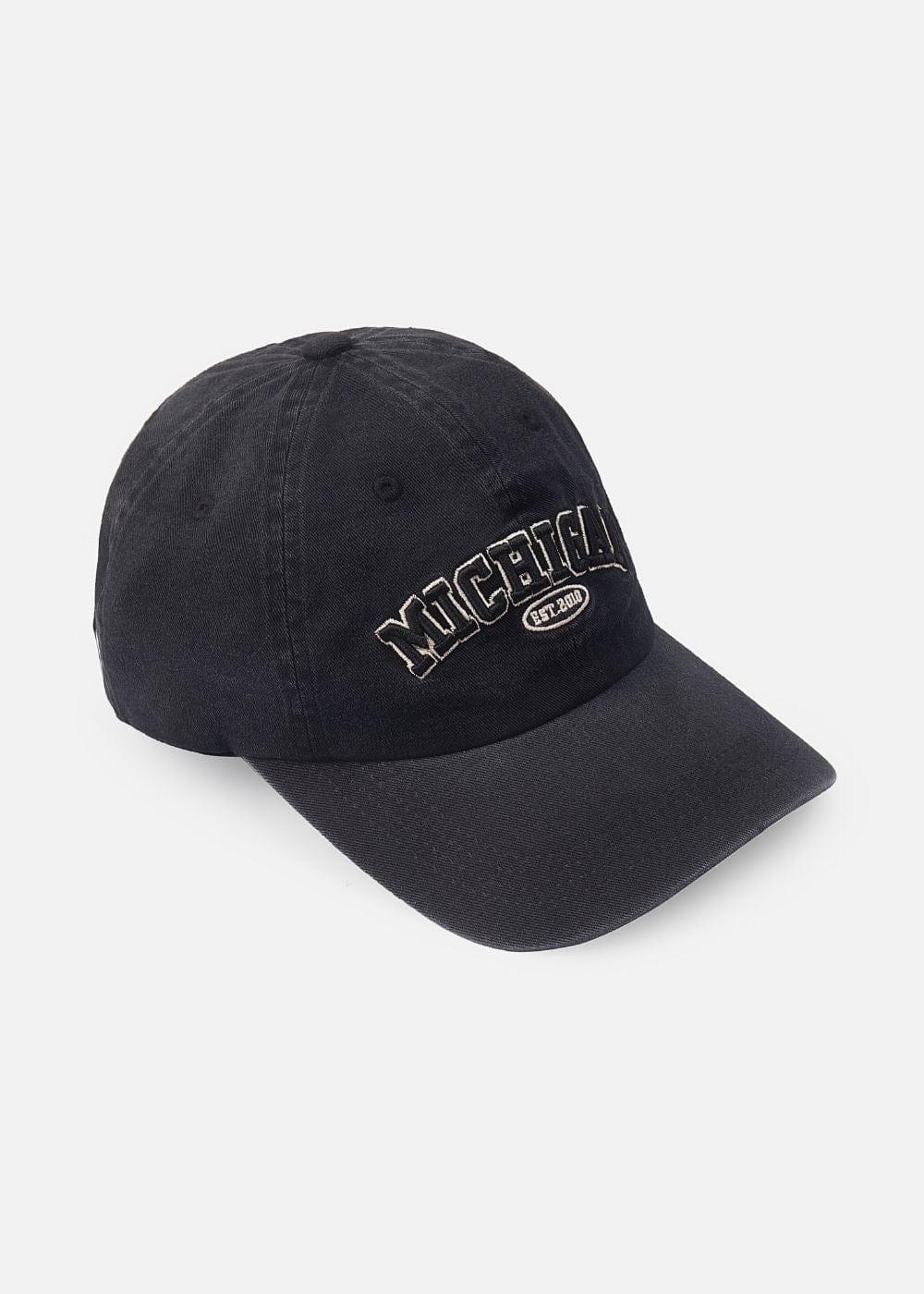 Nón Dad Hat Kaki Bền Bỉ MICHIGAN NS M142 Đen - YaMe.vn