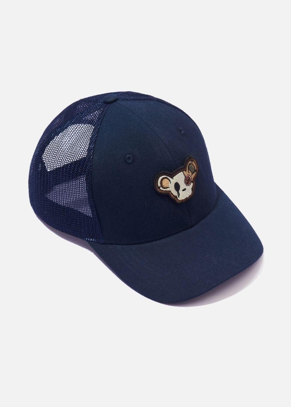 Nón Trucker Cap Kaki Đứng Form NS M152 Xanh Dương Đậm - YaMe.vn