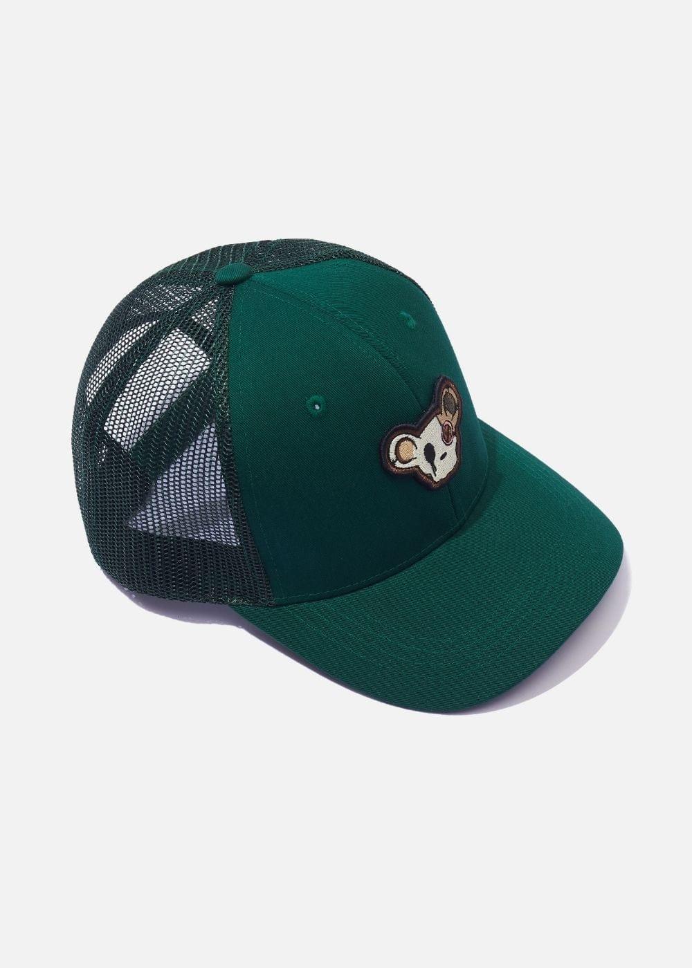 Nón Trucker Cap Kaki Đứng Form NS M152 Xanh Lá Đậm - YaMe.vn