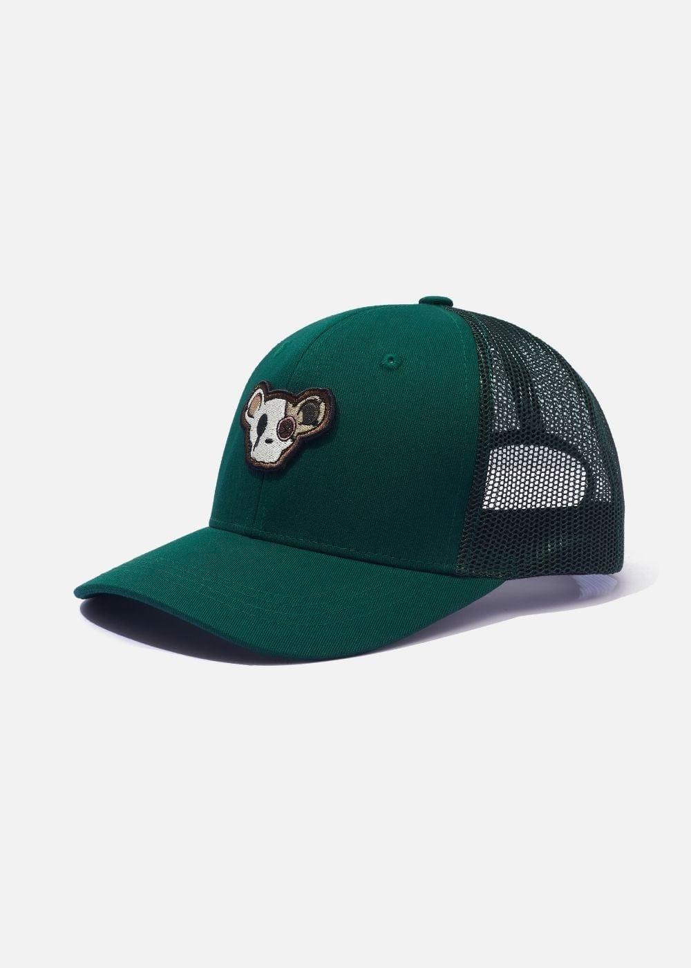 Nón Trucker Cap Kaki Đứng Form NS M152 Xanh Lá Đậm - YaMe.vn