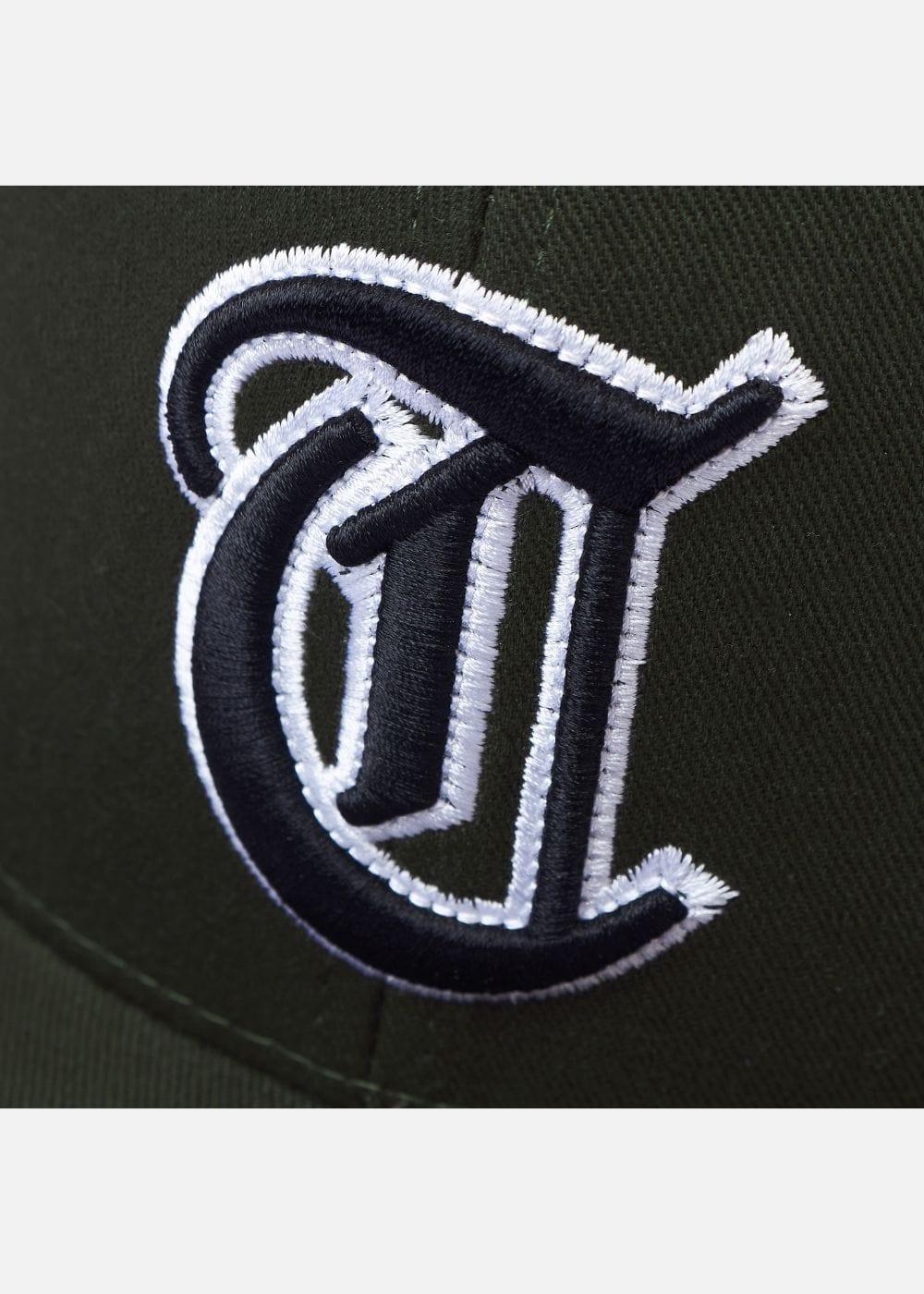 Nón Fitted Cap Kaki Đứng Form NS M156 Xanh Lá Đậm - YaMe.vn