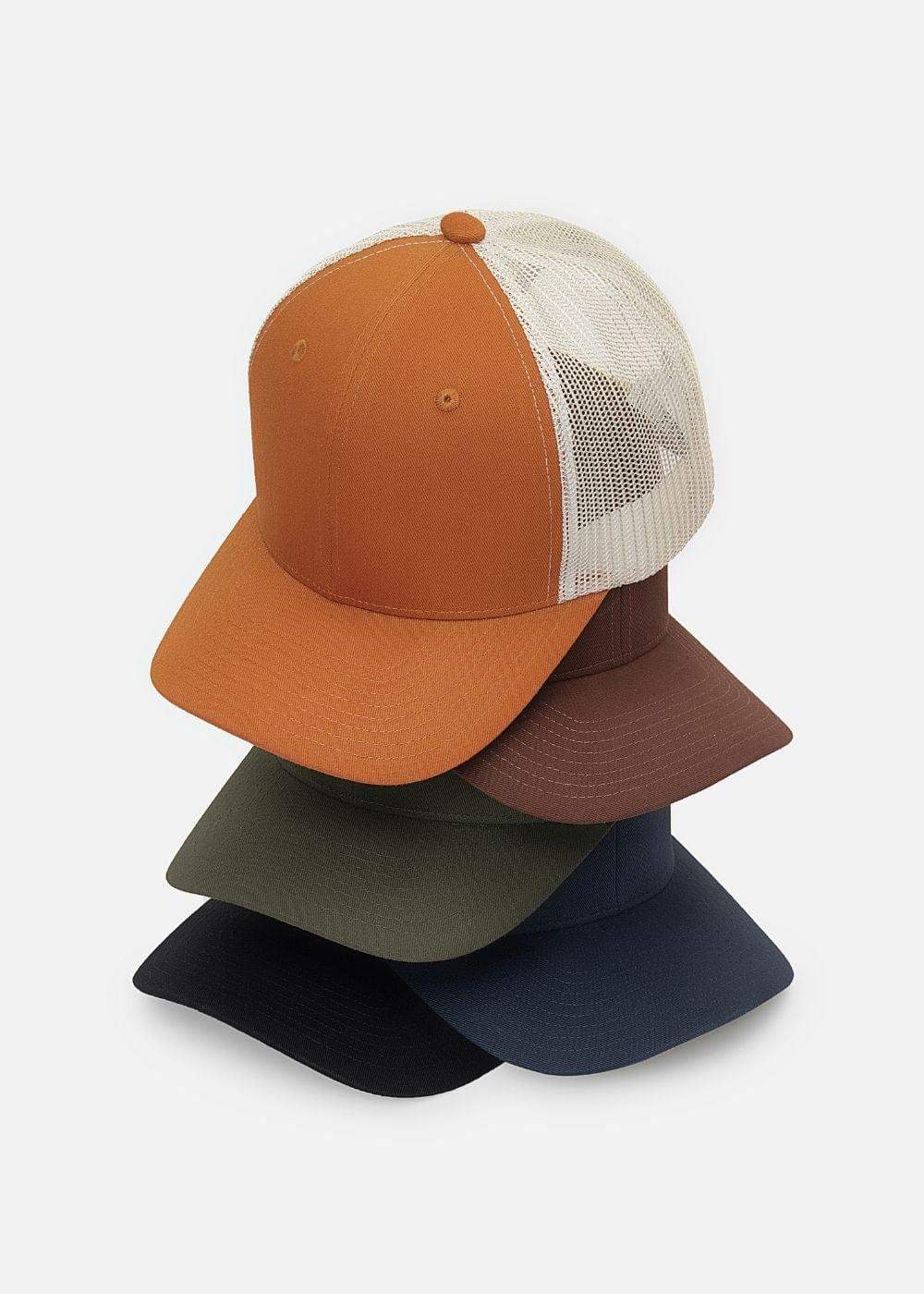 Nón Trucker Cap Mesh Thông Thoáng NB 11 Đen - YaMe.vn