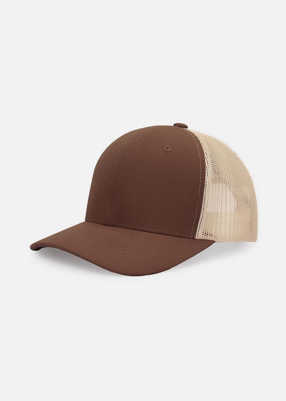 Nón Trucker Cap Mesh Thông Thoáng NB 11 Nâu - YaMe.vn
