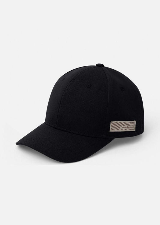 Nón Baseball Cap Kaki Đứng Form 77 47 Đen - YaMe.vn