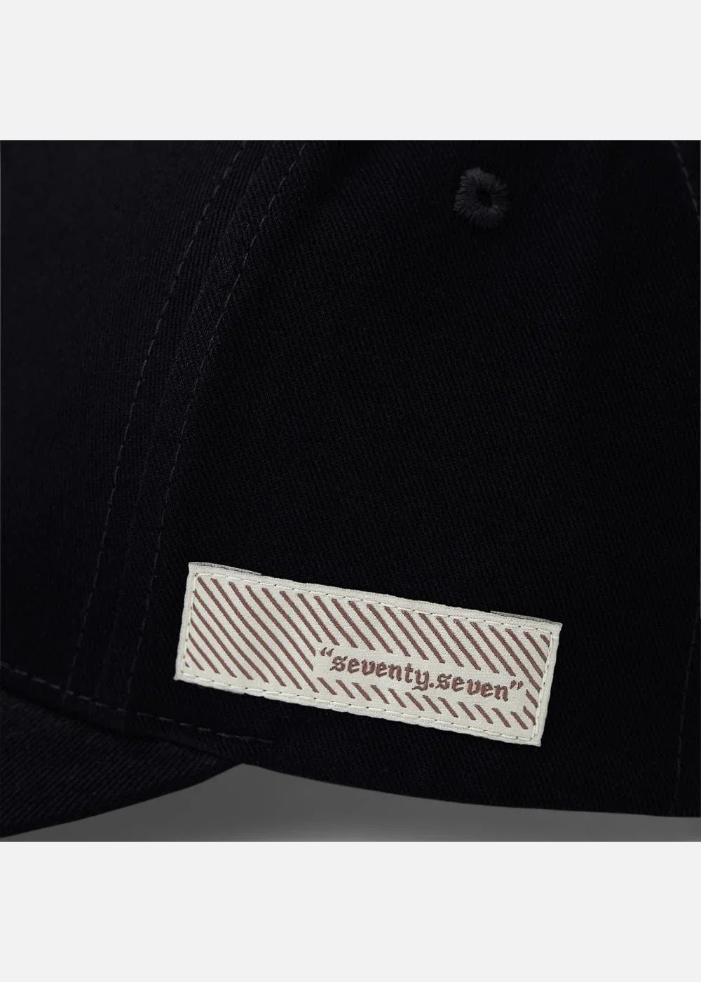 Nón Baseball Cap Kaki Đứng Form 77 47 Đen - YaMe.vn