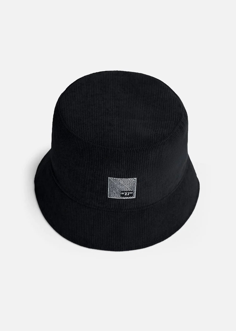 Nón Bucket Corduroy Bền Bỉ 77 48 Đen - YaMe.vn
