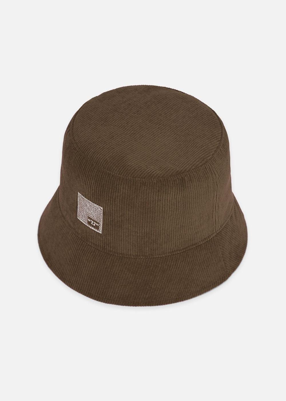 Nón Bucket Corduroy Bền Bỉ 77 48 Nâu - YaMe.vn