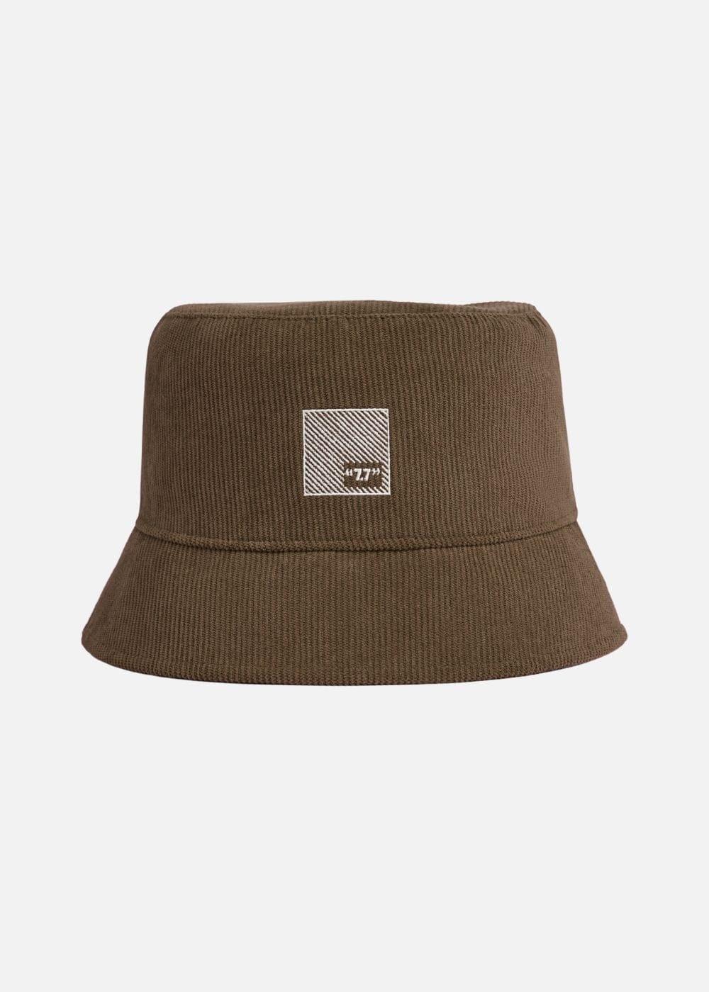 Nón Bucket Corduroy Bền Bỉ 77 48 Nâu - YaMe.vn