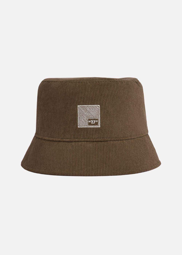 Nón Bucket Corduroy Bền Bỉ 77 48 Nâu - YaMe.vn