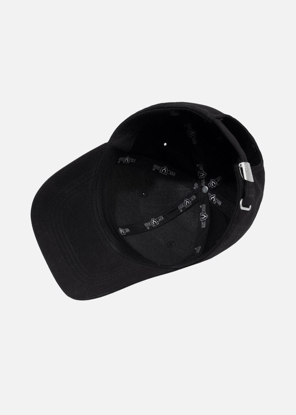 Nón Baseball Cap Kaki Đứng Form #Y2010 02 Đen - YaMe.vn