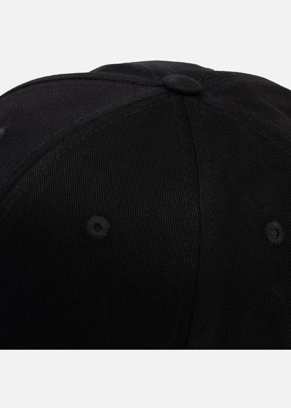 Nón Baseball Cap Kaki Đứng Form #Y2010 02 Đen - YaMe.vn