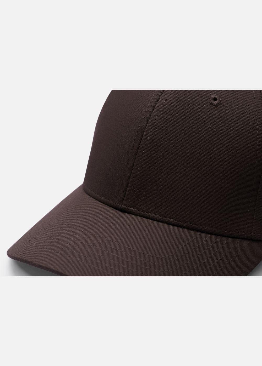 Nón Baseball Cap Kaki Đứng Form #Y2010 02 Nâu Đậm - YaMe.vn