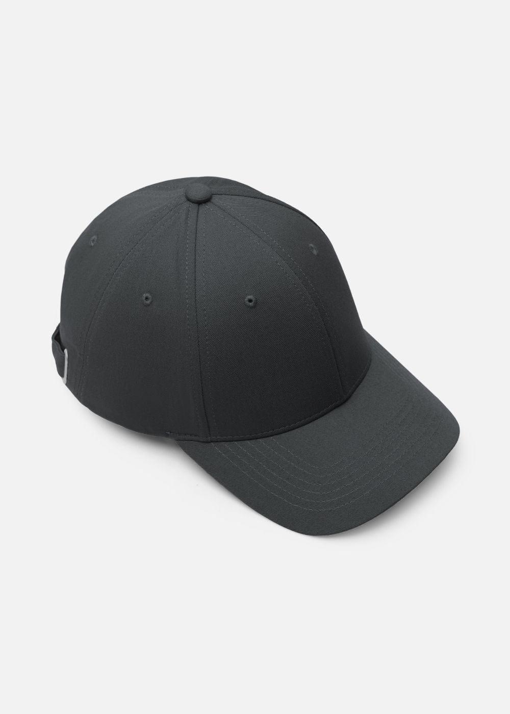 Nón Baseball Cap Kaki Đứng Form #Y2010 02 Xám Đậm - YaMe.vn