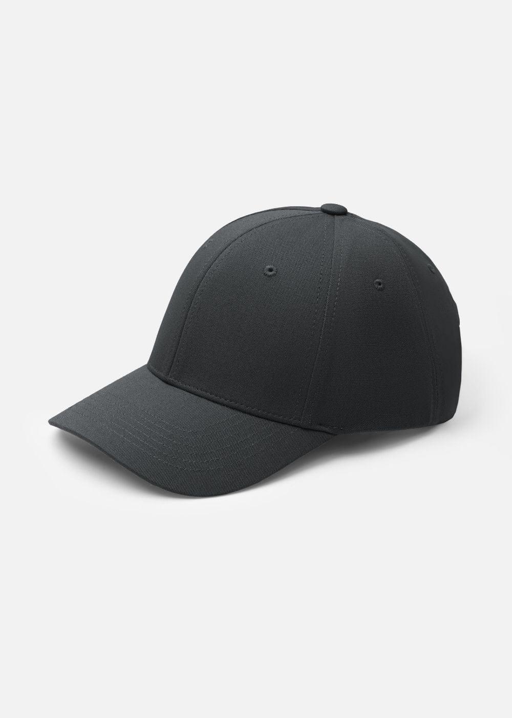 Nón Baseball Cap Kaki Đứng Form #Y2010 02 Xám Đậm - YaMe.vn