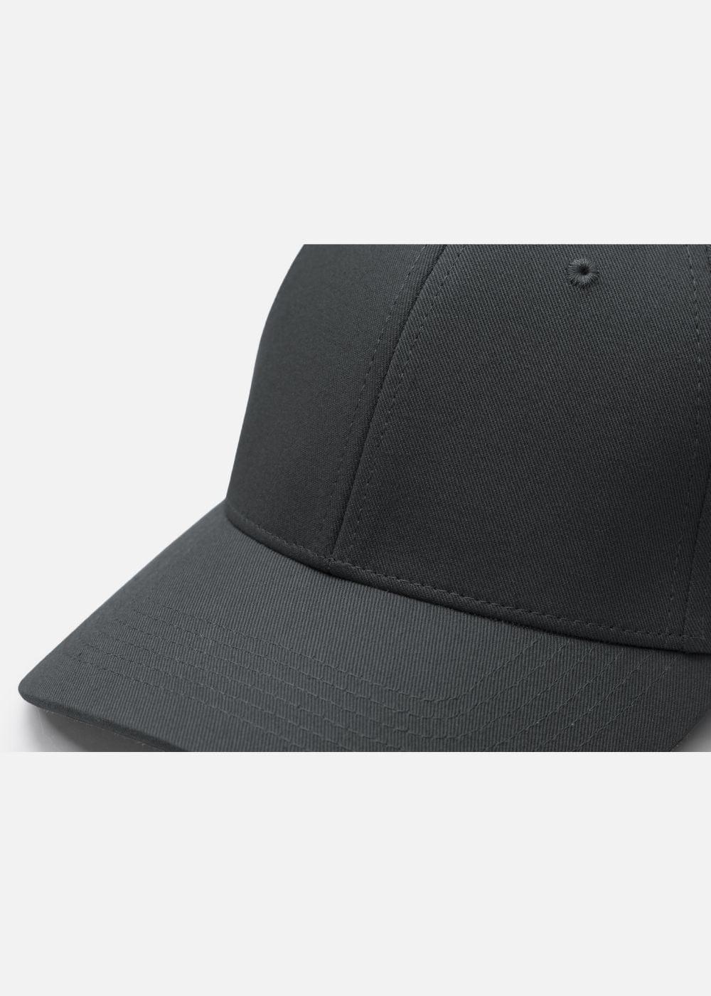 Nón Baseball Cap Kaki Đứng Form #Y2010 02 Xám Đậm - YaMe.vn