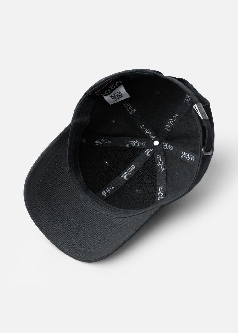 Nón Baseball Cap Kaki Đứng Form #Y2010 02 Xám Đậm - YaMe.vn