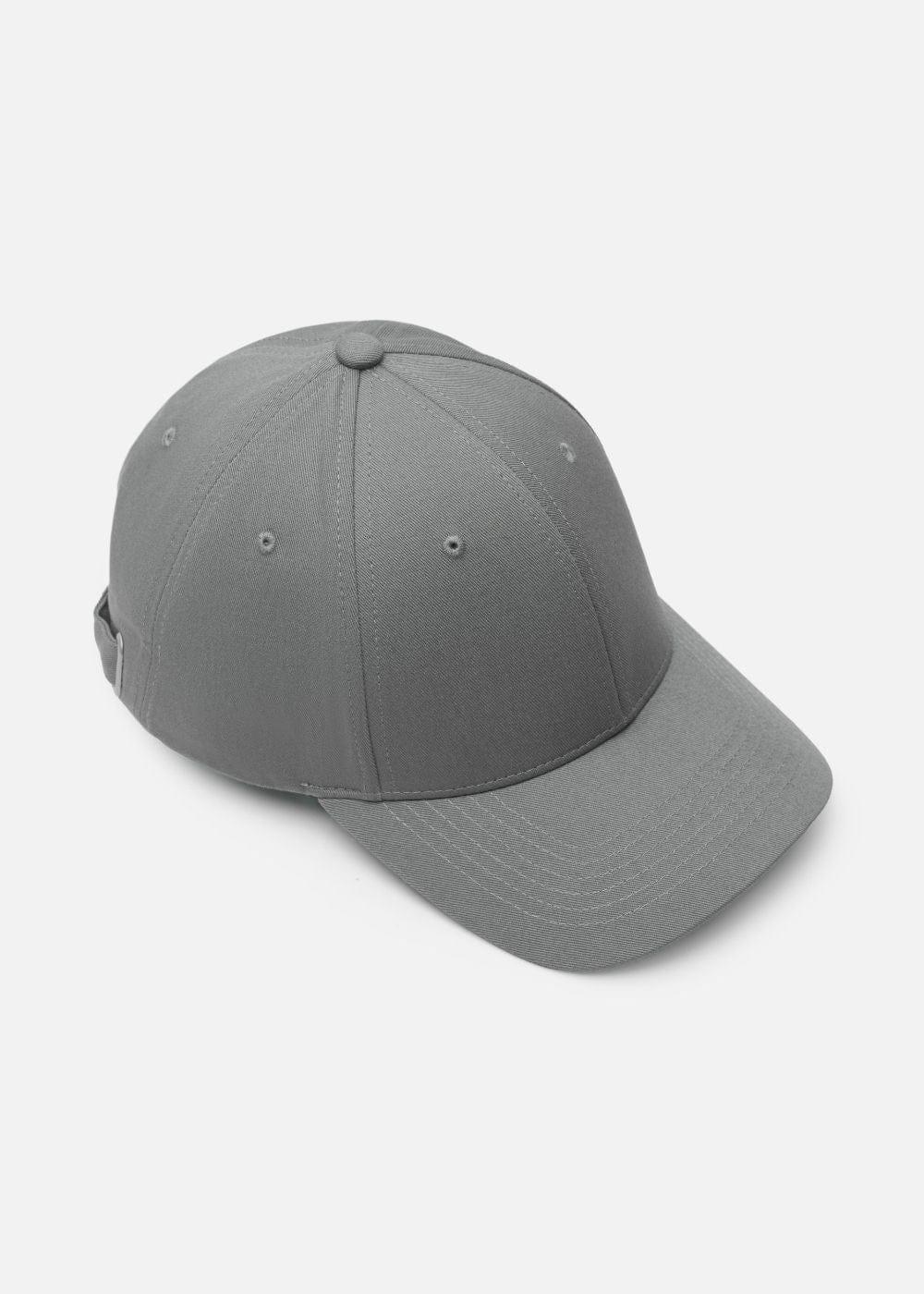 Nón Baseball Cap Kaki Đứng Form #Y2010 02 Xám - YaMe.vn