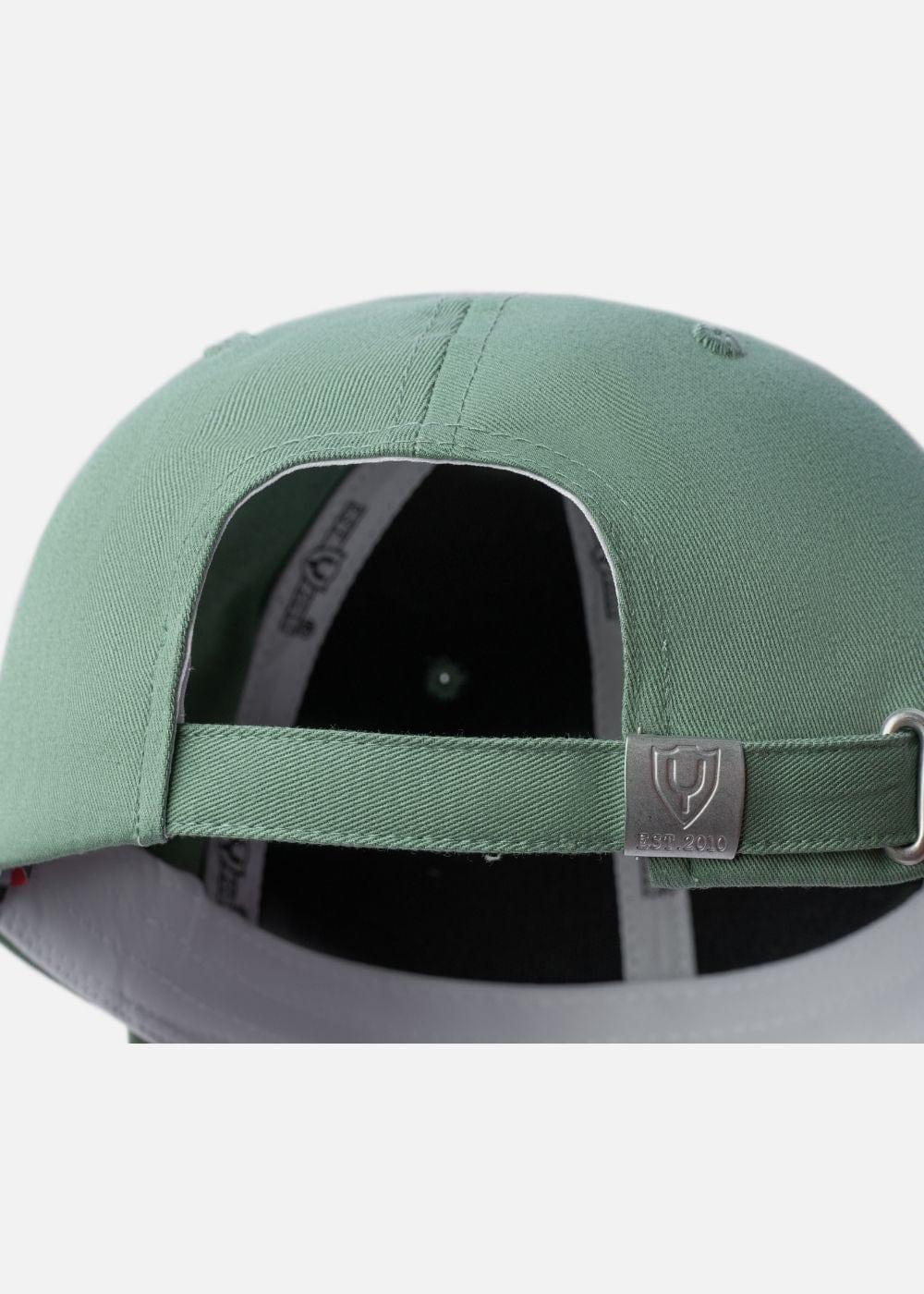 Nón Baseball Cap Kaki Đứng Form #Y2010 02 Xanh Lá - YaMe.vn