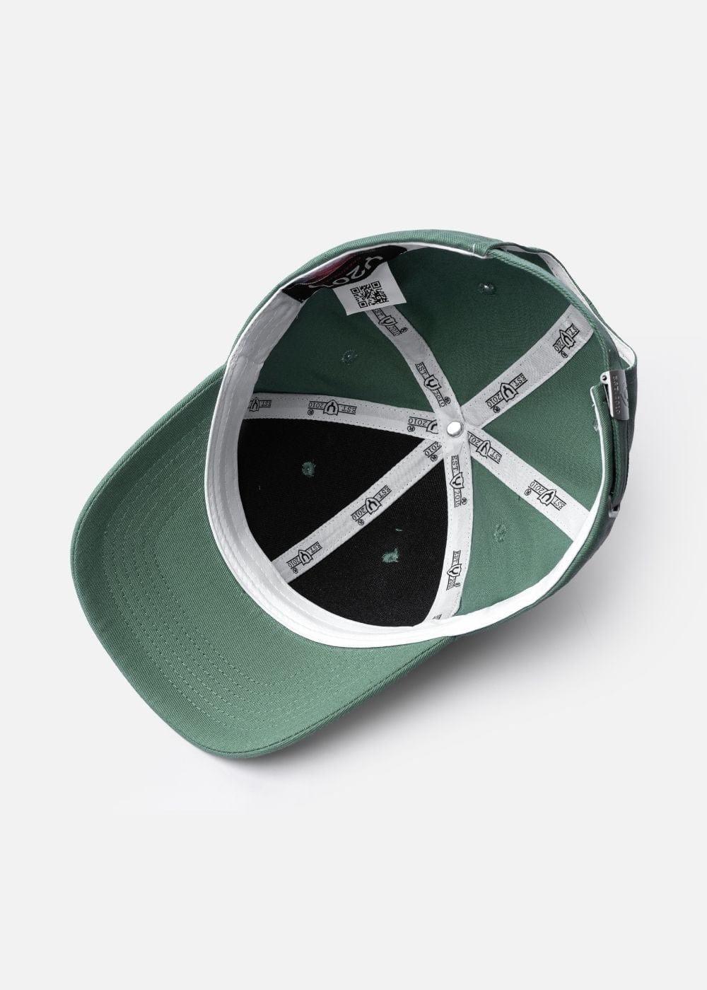 Nón Baseball Cap Kaki Đứng Form #Y2010 02 Xanh Lá - YaMe.vn