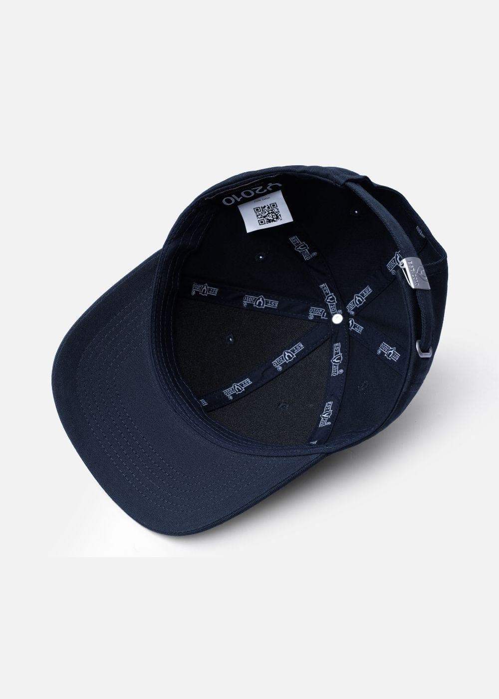 Nón Baseball Cap Kaki Đứng Form #Y2010 02 Xanh Dương Đậm - YaMe.vn
