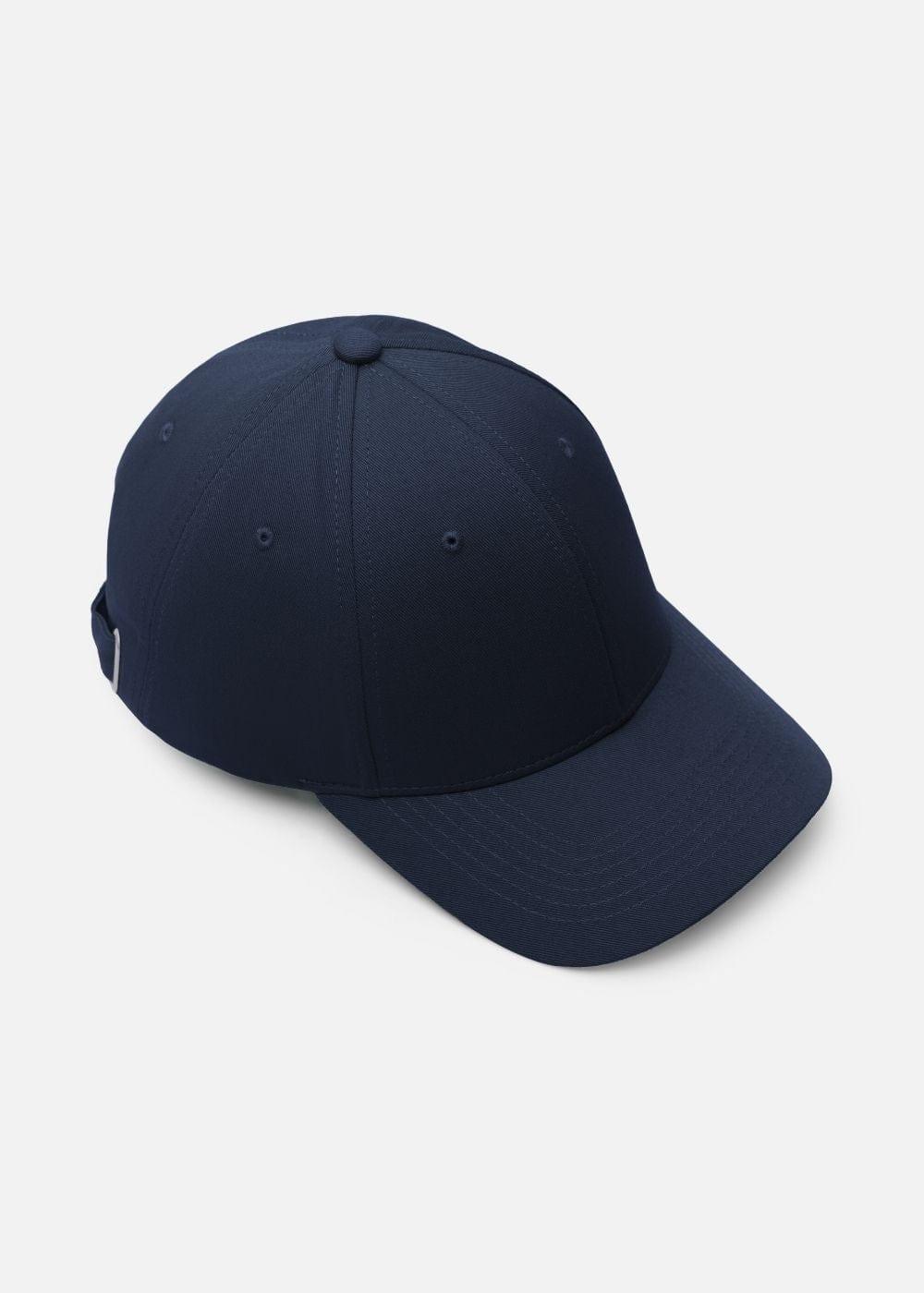 Nón Baseball Cap Kaki Đứng Form #Y2010 02 Xanh Dương Đậm - YaMe.vn