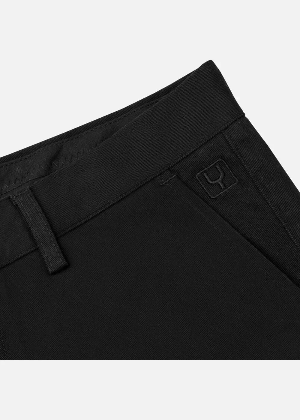 Quần Kaki Chinos Co Giãn Thoáng Mát The Minimalist 011 Đen - YaMe.vn