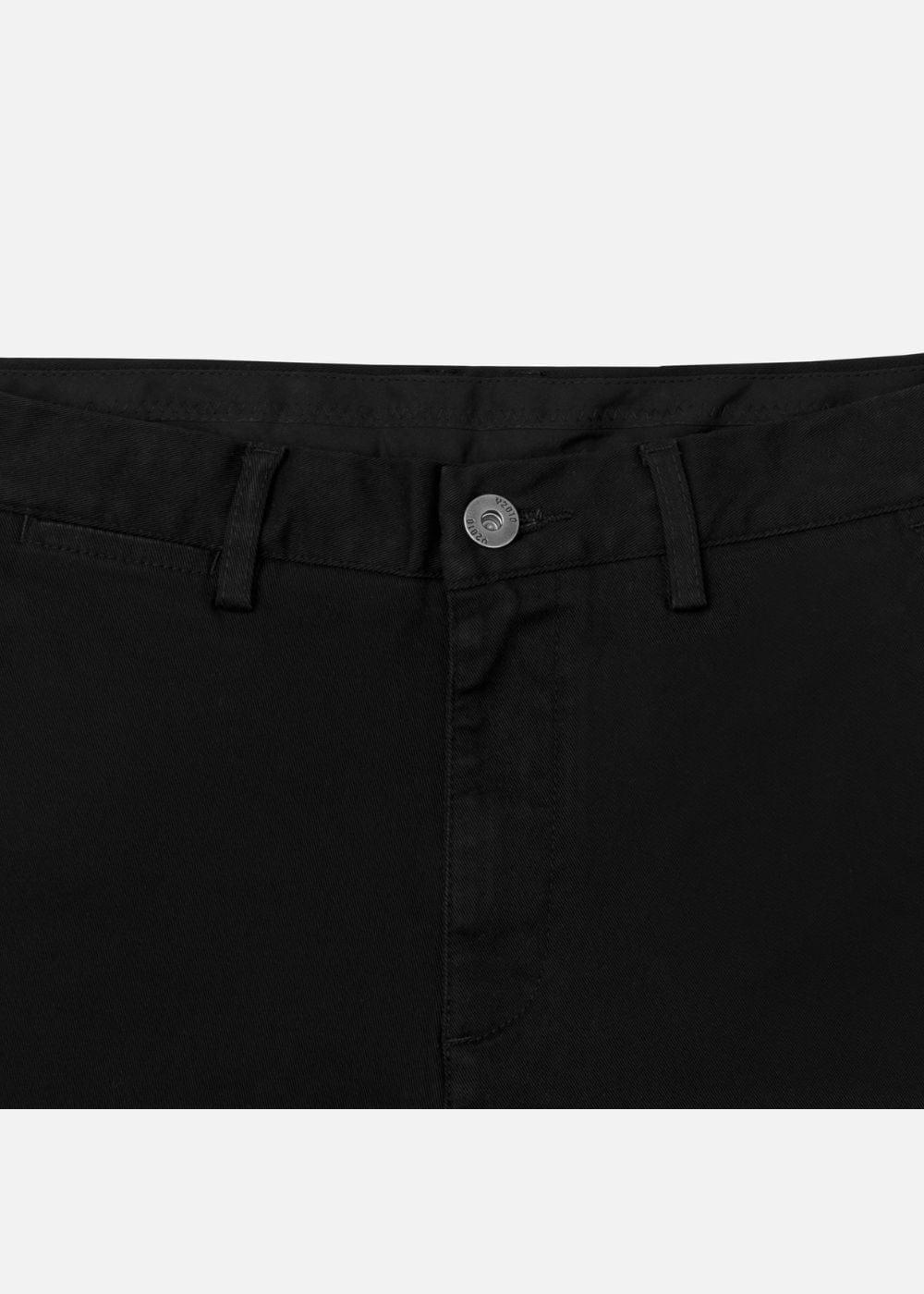 Quần Kaki Chinos Co Giãn Thoáng Mát The Minimalist 011 Đen - YaMe.vn