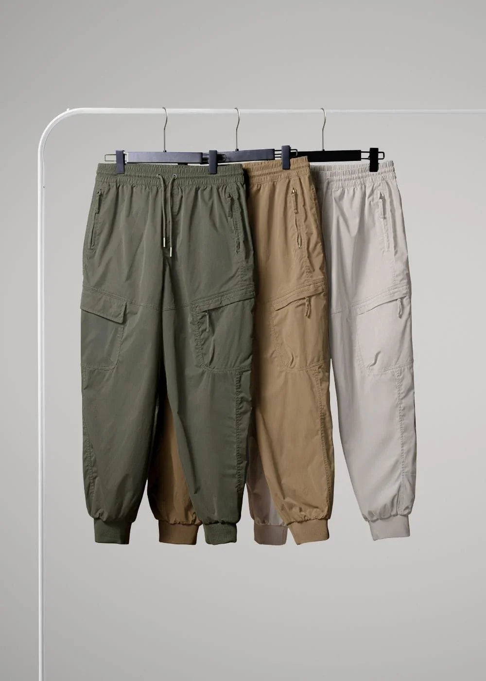 Quần Jogger Dù Co Giãn No Style M97 Nâu Đậm - YaMe.vn