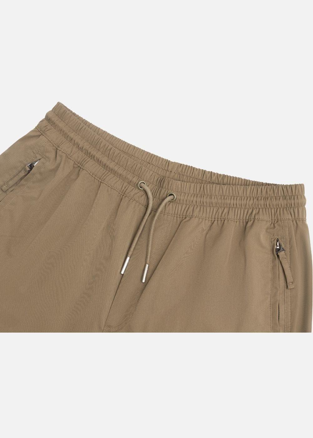 Quần Jogger Dù Co Giãn No Style M97 Nâu Đậm - YaMe.vn