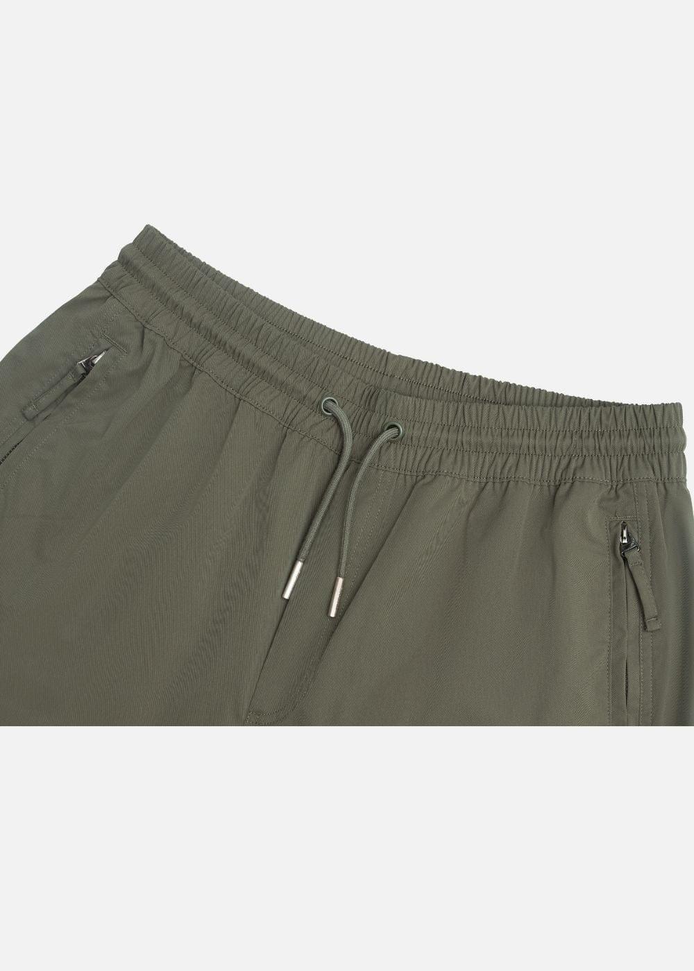 Quần Jogger Dù Co Giãn No Style M97Xanh Lá Đậm - YaMe.vn