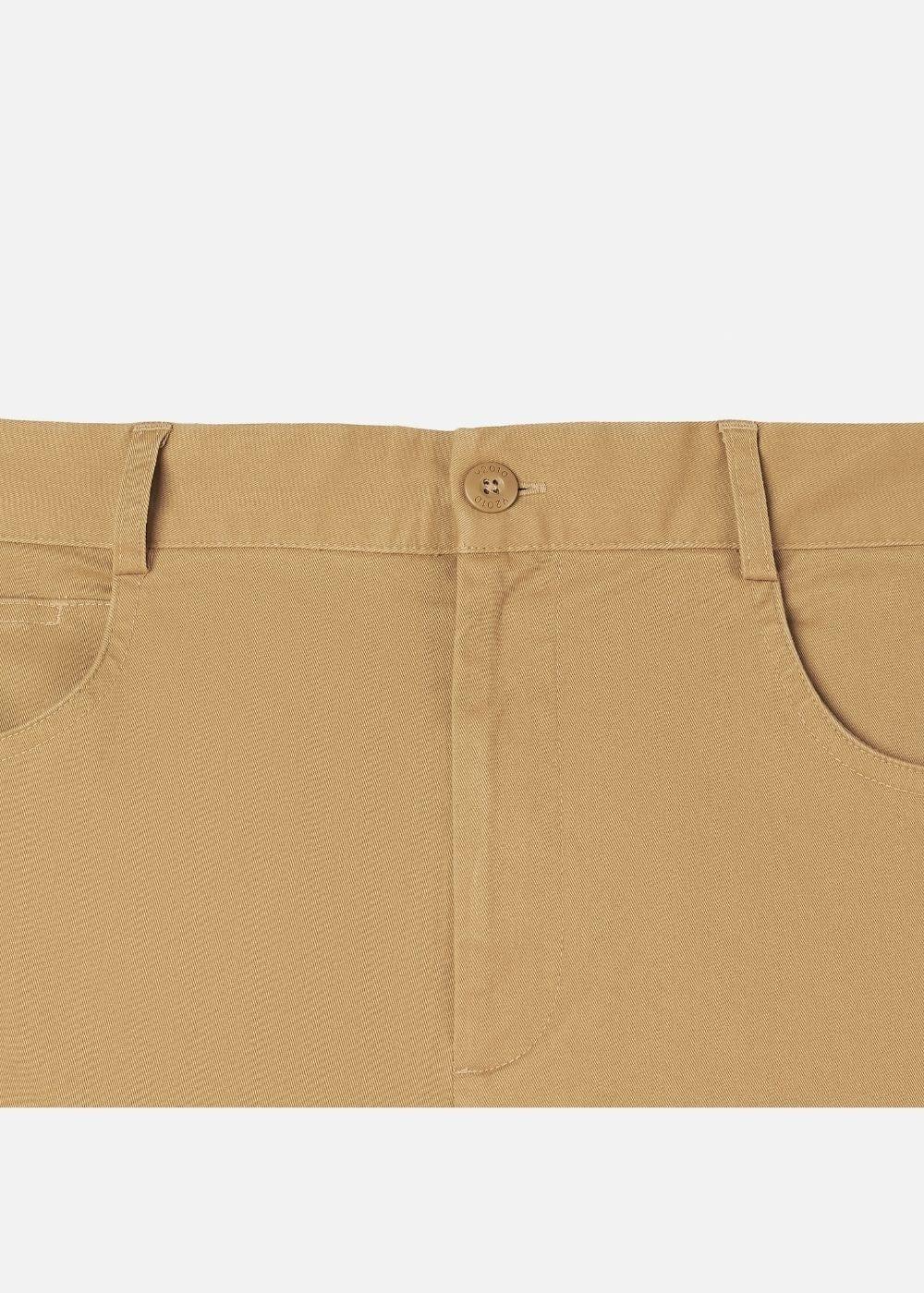 Quần Kaki Chinos Co Giãn Non Branded 32 Nâu - YaMe.vn