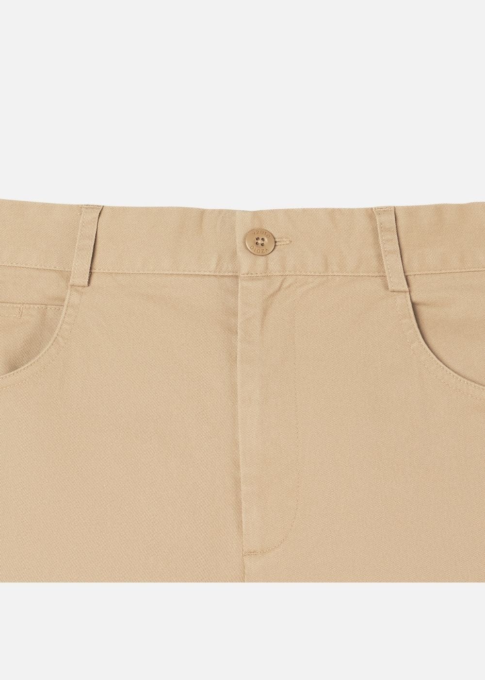 Quần Kaki Quần Dài Non Branded 32 Nâu Nhạt