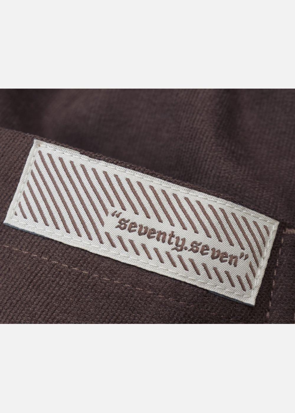 Quần Jogger Corduroy Ít Nhăn Seventy Seven 33 Xám Nâu Đậm - YaMe.vn