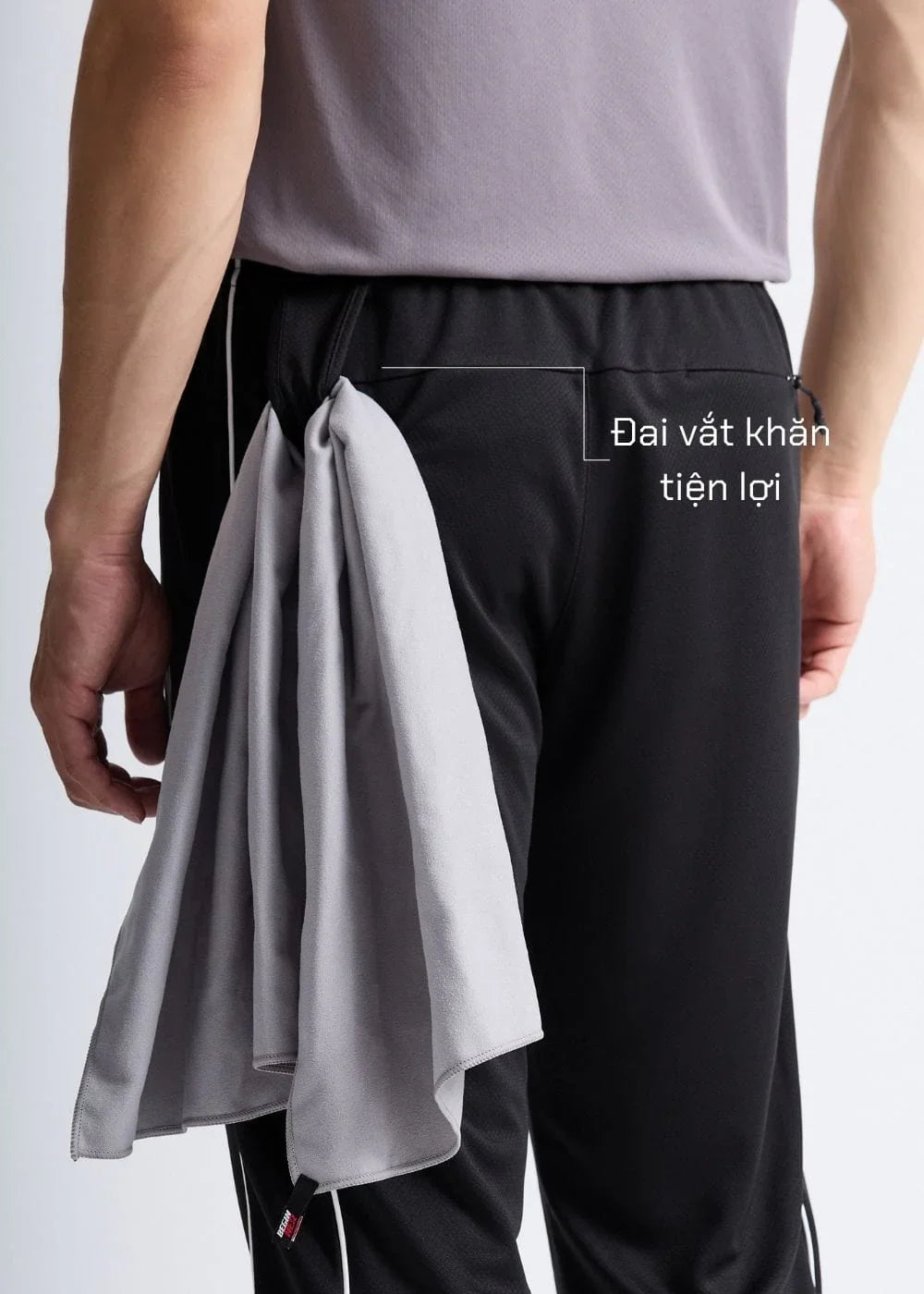 Quần Jogger Thể Thao Quick Dry The Beginner 007 Đen - YaMe.vn