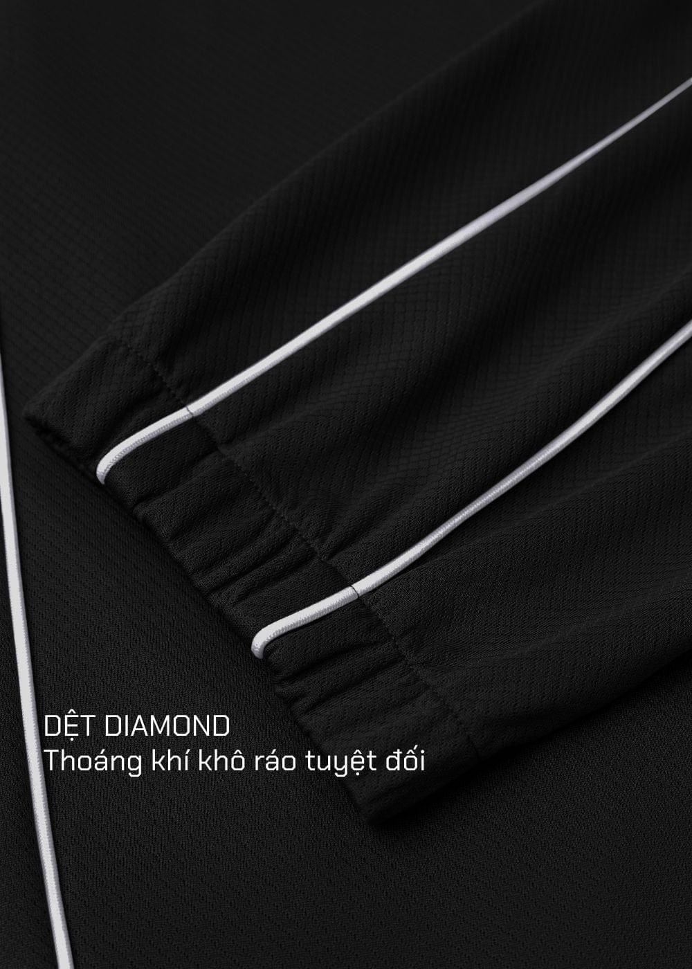 Quần Jogger Thể Thao Quick Dry The Beginner 007 Đen - YaMe.vn