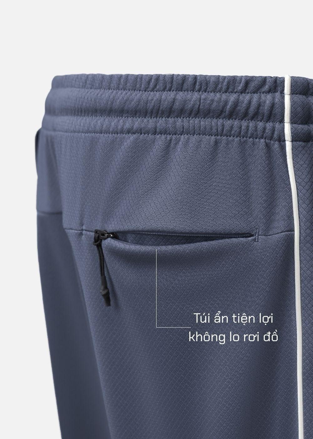 Quần Jogger Thể Thao Quick Dry The Beginner 007 Xanh Dương Đậm - YaMe.vn
