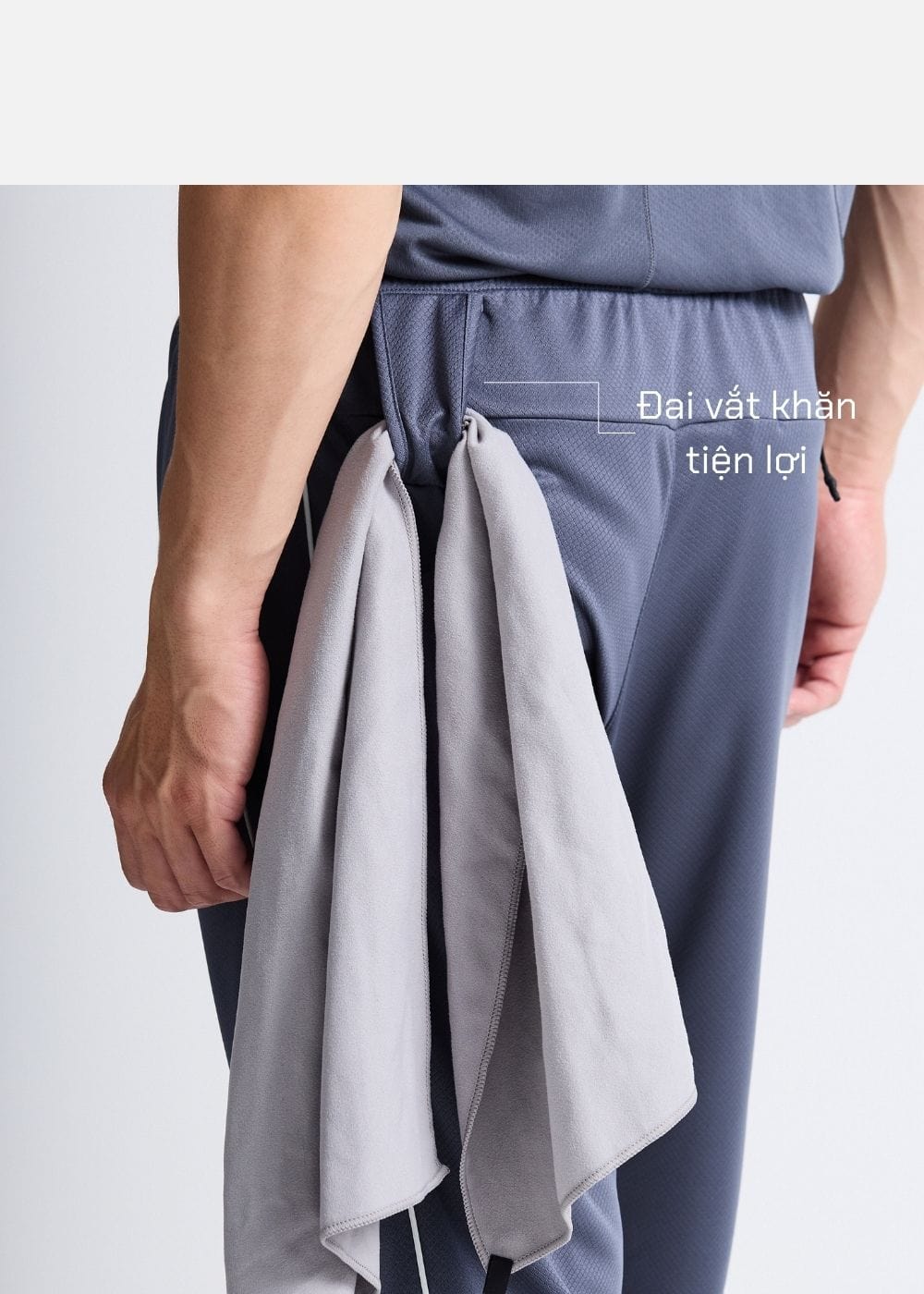 Quần Jogger Quần Dài The Beginner M007 Xanh Xám