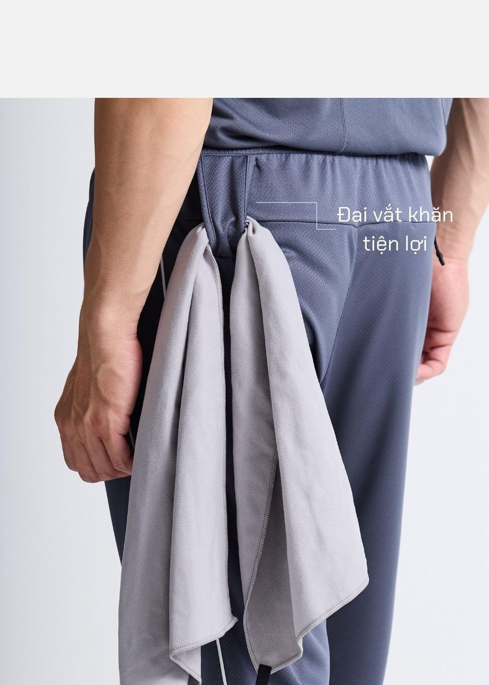 Quần Jogger Thể Thao Quick Dry The Beginner 007 Xanh Dương Đậm - YaMe.vn