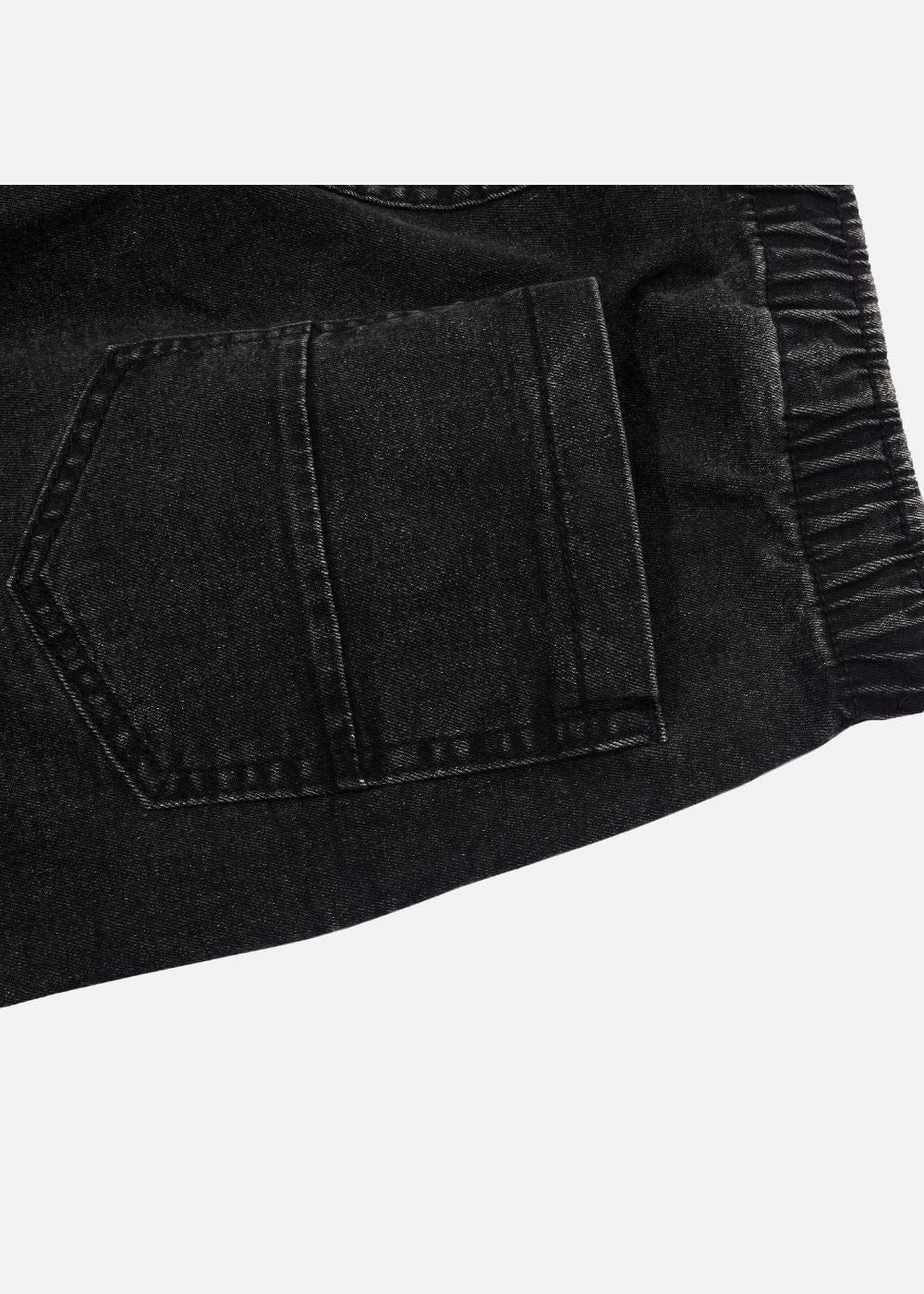 Quần Jeans Jogger Co Giãn The Original M102 Đen - YaMe.vn