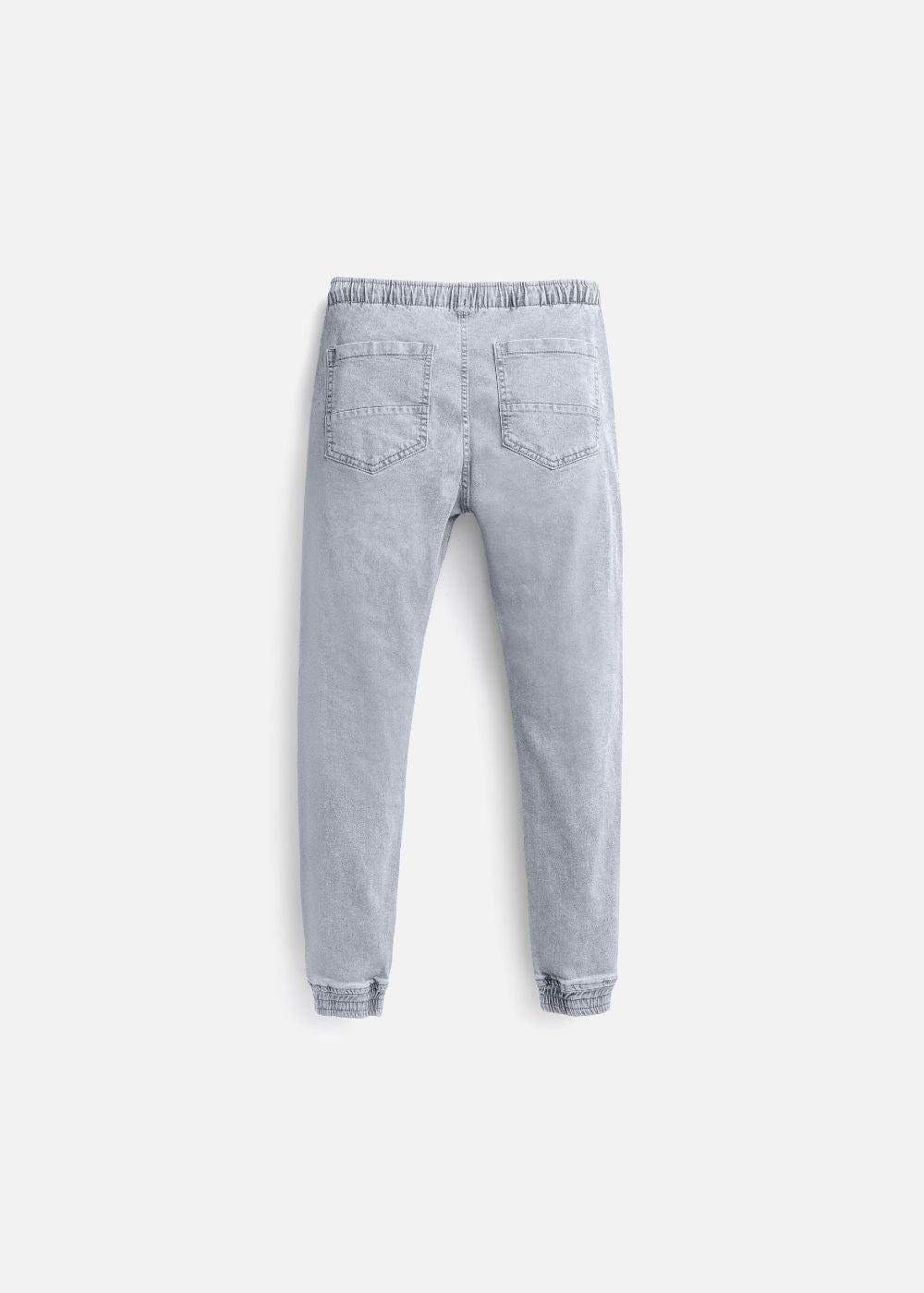 Quần Jeans Jogger Co Giãn The Original M102 Xám Nhạt - YaMe.vn