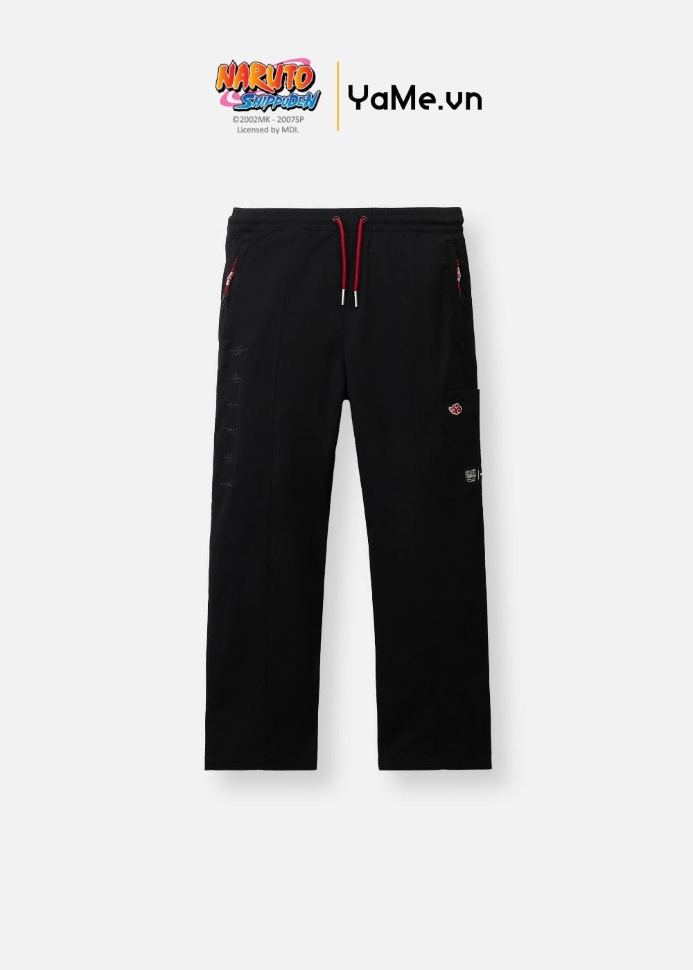 Quần Jogger Quần Dù Nam Naruto 25 Đen
