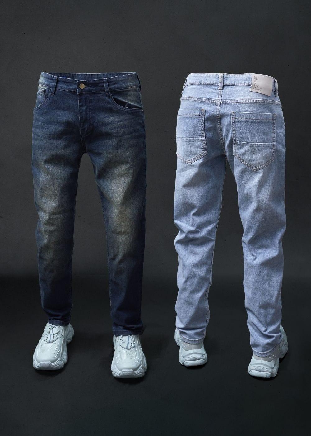Quần Jeans Slimfit Co Giãn The Original M100 Xanh Dương Nhạt - YaMe.vn