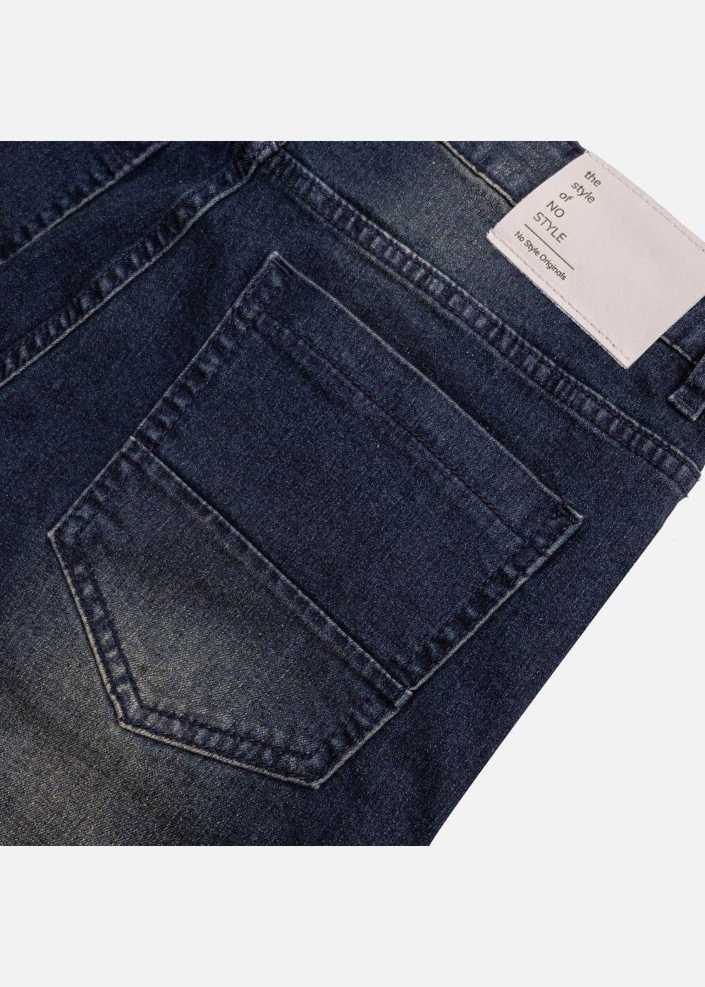 Quần Jeans Slimfit Co Giãn The Original M100 Xanh Dương Đậm - YaMe.vn