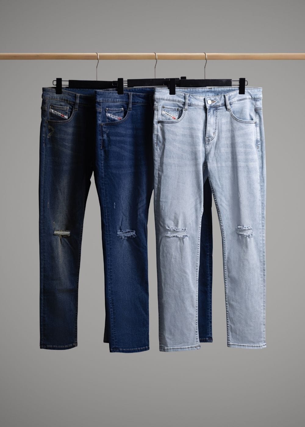 Quần Jean SlimFit Quần Jean Seventy Seven 51 Xanh Dương