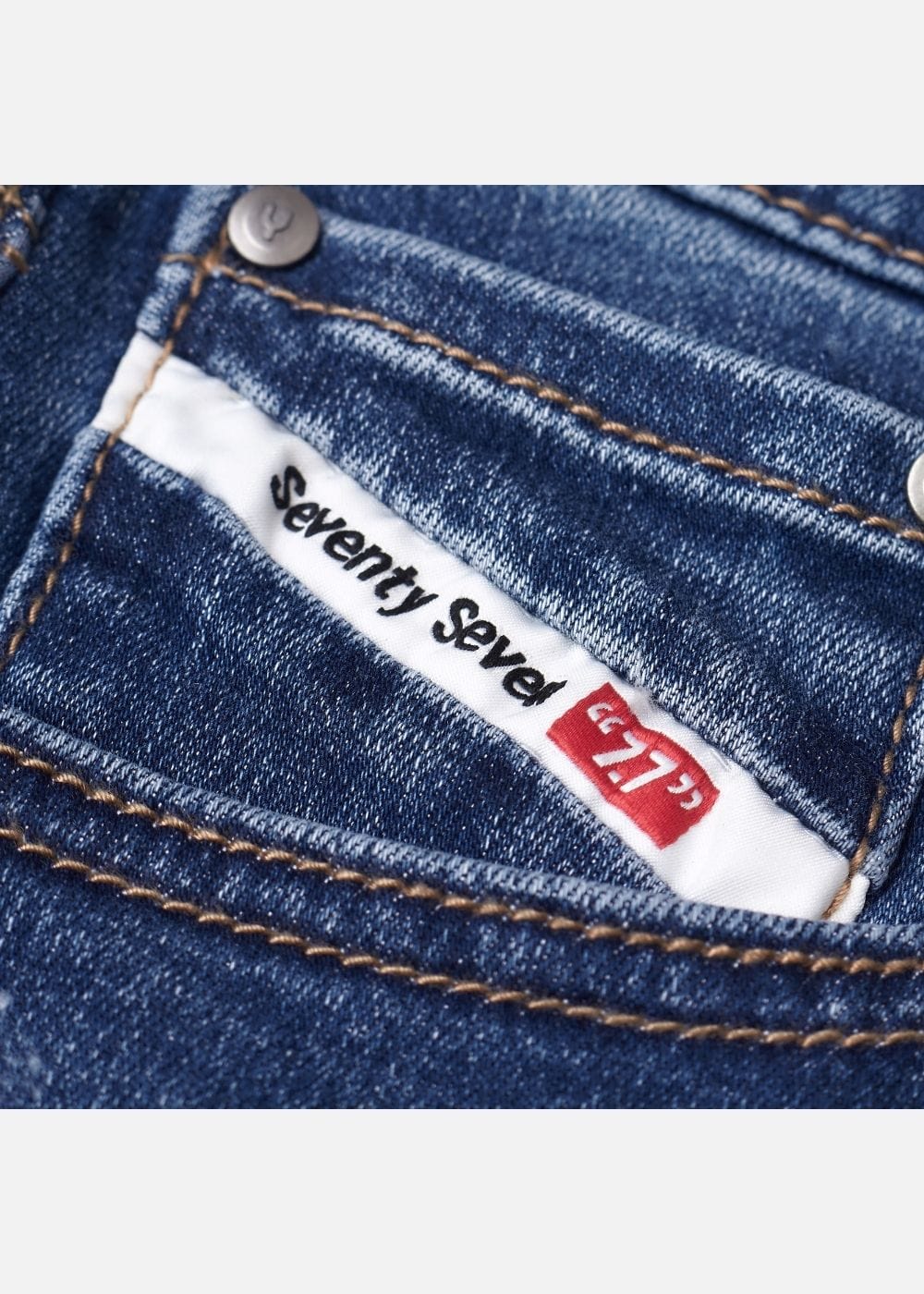 Quần Jean SlimFit Quần Jean Seventy Seven 51 Xanh Dương