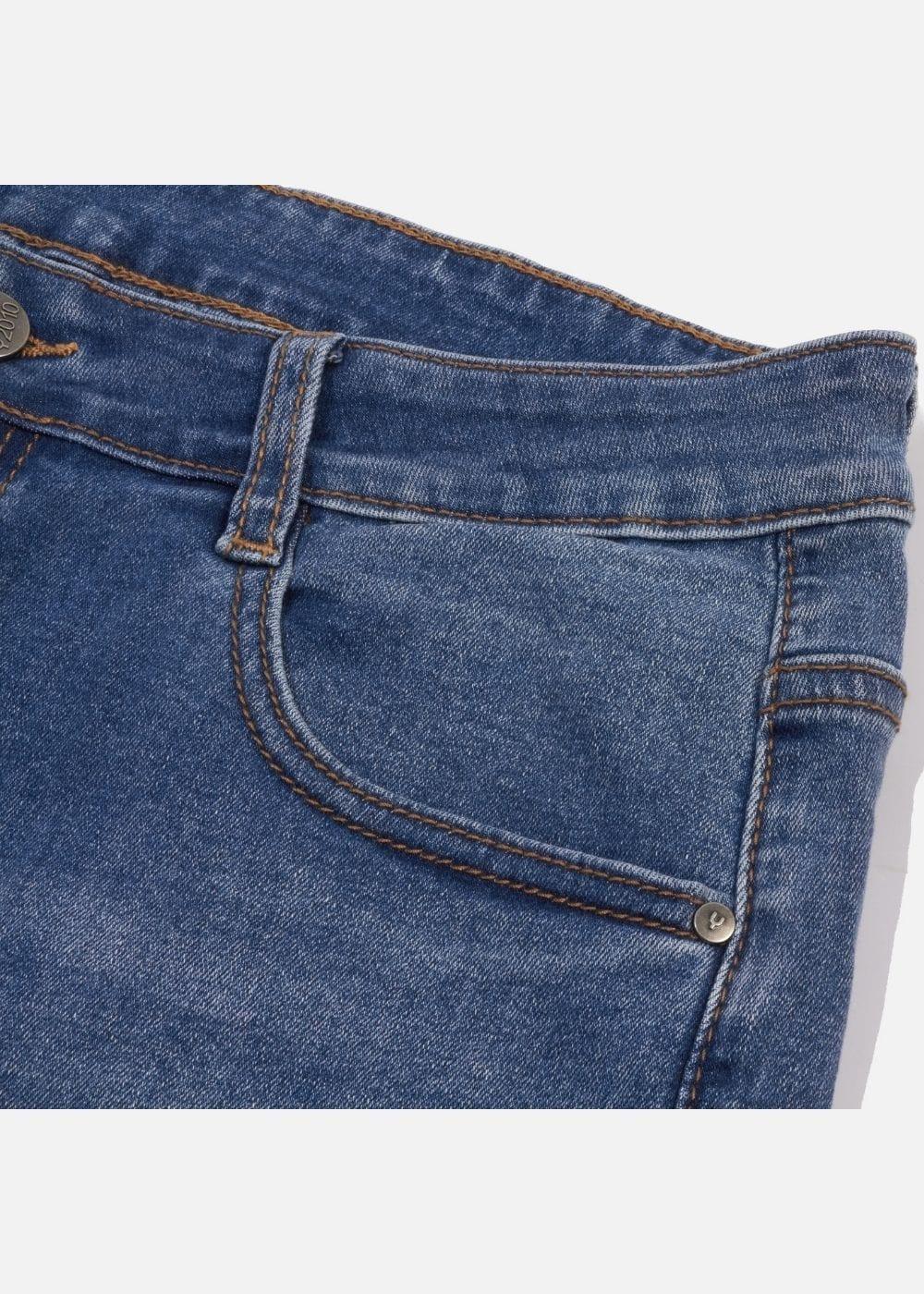 Quần Jeans Slim Fit Mềm Mịn Mát The Original 02 Xanh Dương - YaMe.vn